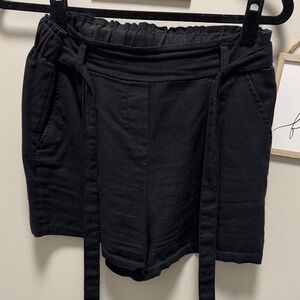 Ci Sono Black Women's Cargo Shorts